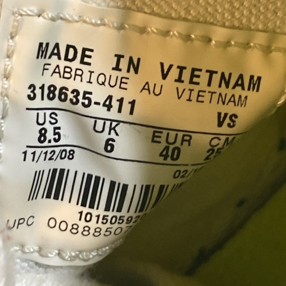 2008 Nike Women’s Outbreak High OG Sneaker Trainer Sports Shoes Sz  8.5 - Picture 6 of 6